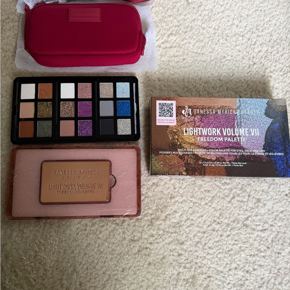 Danessa Myricks Lightwork Volume VII Palette / free gift 🎁 Sephora bag